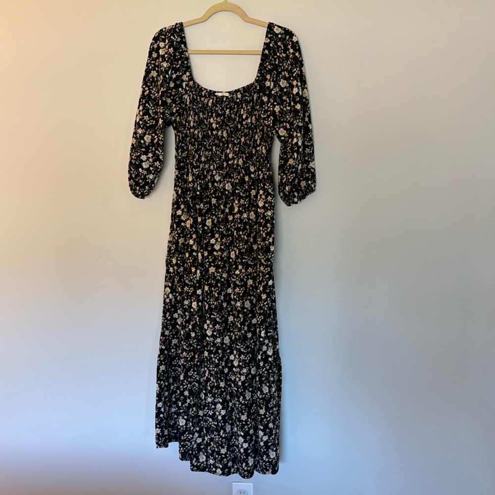 Women’s flower midi dress